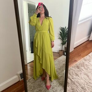 Gorgeous Bright Green Dress!